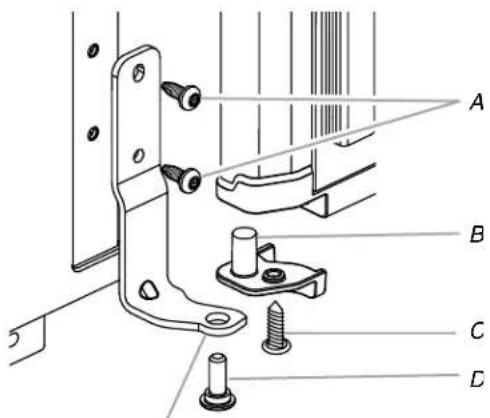 JENN-AIR KUIX505EBS - Réinstallation du revêtement de porte (sur certains modèles) - 2