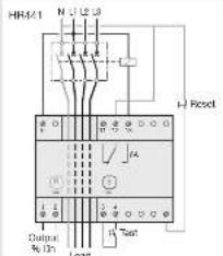 HAGER HR440 - Relais différentiels à tore intégré - 3