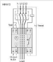HAGER HR440 - Relais différentiels à tore intégré - 2