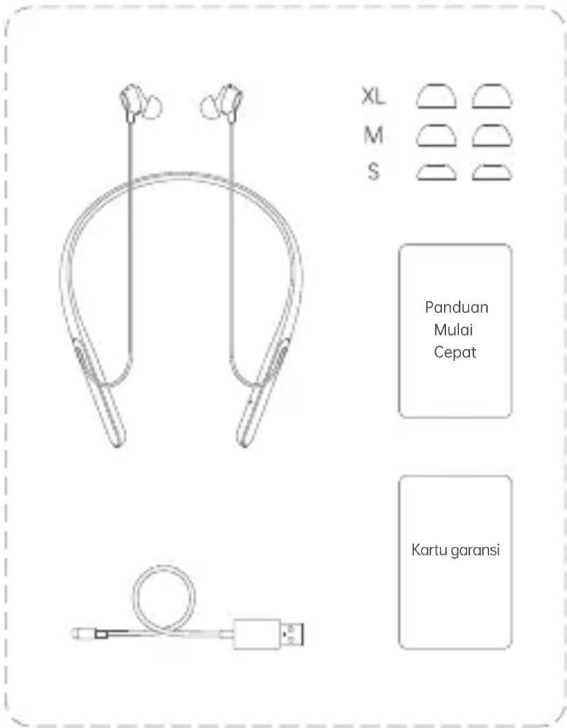 OPPO Enco Q1 - Di Dalam Kotak - 1
