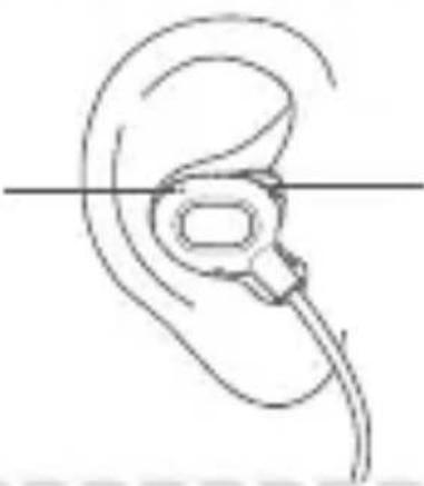 OPPO Enco Q1 - Ajuste los auriculares a la oreja - 1