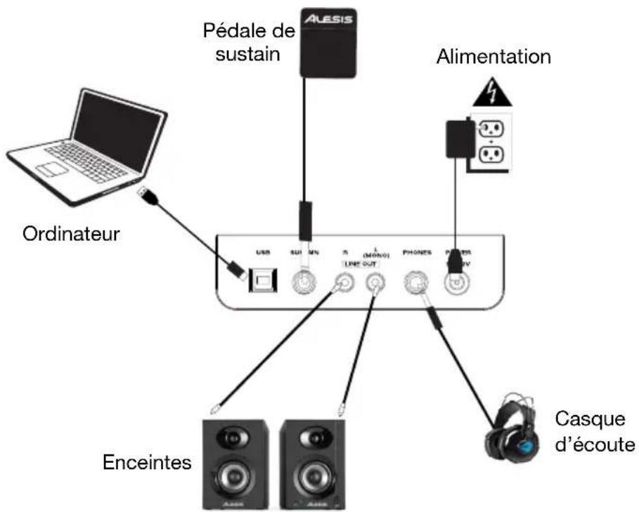ALESIS Recital - Installation - 2
