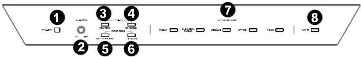 ALESIS Recital - Oberseite - 1