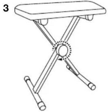 ALESIS Talent 61 - Bench - 3