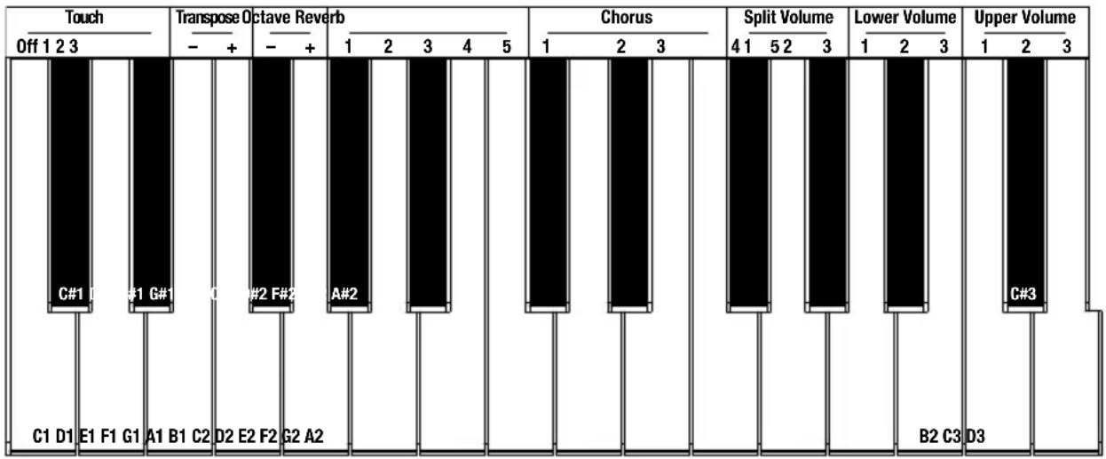 ALESIS Recital 61 - Advanced Function Mode - 1