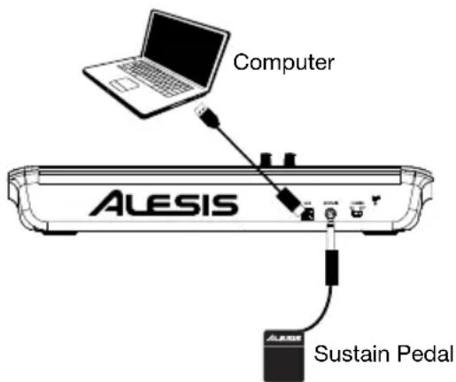 ALESIS V25 MKII - Setup - 1