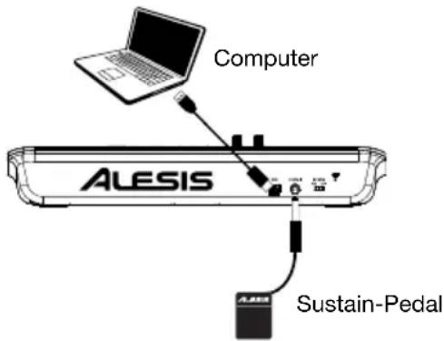 ALESIS V25 MKII - Setup - 1