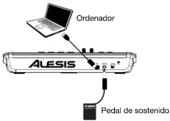 ALESIS V25 MKII - Instalación - 1