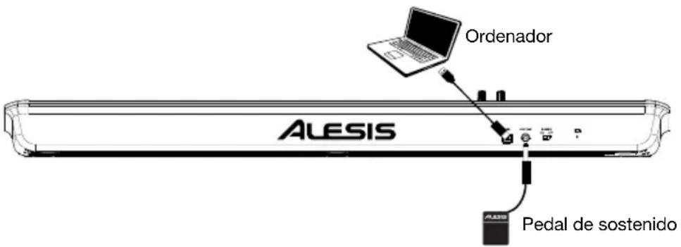 ALESIS V61 MKII - Instalación - 1