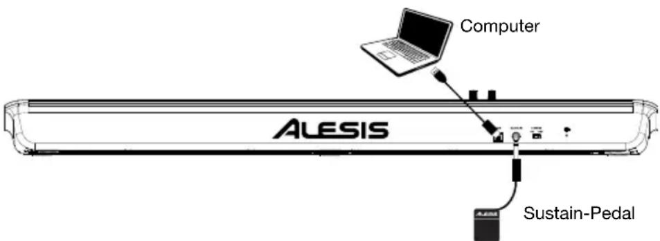 ALESIS V61 MKII - Setup - 1