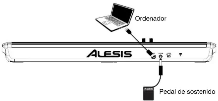 ALESIS V49 MKII - Instalación - 1