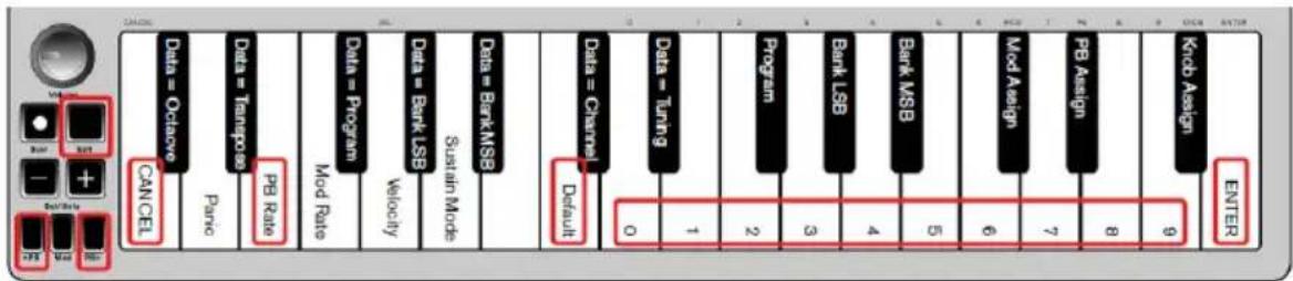 ALESIS Q Mini - Pitch Bend Rate - 1