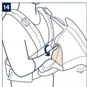 Nuna CUDL - IMPORTANT! READ ALL INSTRUCTIONS CAREFULLY BEFORE ASSEMBLING AND USING THE SOFT CARRIER. - 17