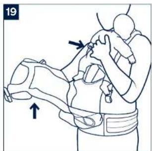 Nuna CUDL - IMPORTANT! READ ALL INSTRUCTIONS CAREFULLY BEFORE ASSEMBLING AND USING THE SOFT CARRIER. - 15
