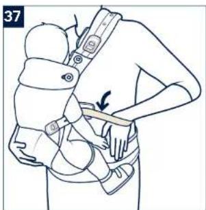 Nuna CUDL - IMPORTANT! READ ALL INSTRUCTIONS CAREFULLY BEFORE ASSEMBLING AND USING THE SOFT CARRIER. - 37