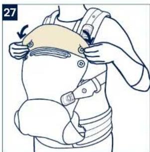 Nuna CUDL - IMPORTANT! READ ALL INSTRUCTIONS CAREFULLY BEFORE ASSEMBLING AND USING THE SOFT CARRIER. - 33