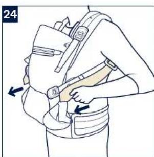 Nuna CUDL - IMPORTANT! READ ALL INSTRUCTIONS CAREFULLY BEFORE ASSEMBLING AND USING THE SOFT CARRIER. - 24