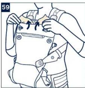 Nuna CUDL - IMPORTANT! READ ALL INSTRUCTIONS CAREFULLY BEFORE ASSEMBLING AND USING THE SOFT CARRIER. - 56