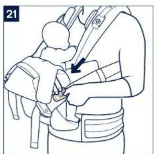 Nuna CUDL - IMPORTANT! READ ALL INSTRUCTIONS CAREFULLY BEFORE ASSEMBLING AND USING THE SOFT CARRIER. - 23