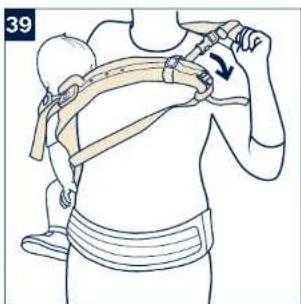 Nuna CUDL - IMPORTANT! READ ALL INSTRUCTIONS CAREFULLY BEFORE ASSEMBLING AND USING THE SOFT CARRIER. - 45