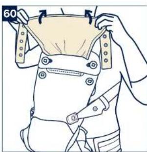 Nuna CUDL - IMPORTANT! READ ALL INSTRUCTIONS CAREFULLY BEFORE ASSEMBLING AND USING THE SOFT CARRIER. - 60