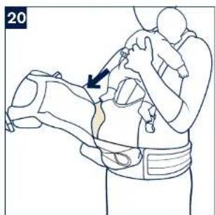 Nuna CUDL - IMPORTANT! READ ALL INSTRUCTIONS CAREFULLY BEFORE ASSEMBLING AND USING THE SOFT CARRIER. - 19