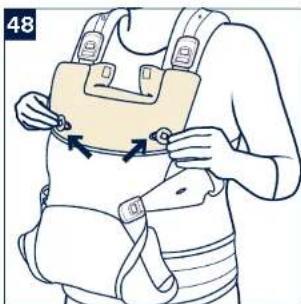 Nuna CUDL - IMPORTANT! READ ALL INSTRUCTIONS CAREFULLY BEFORE ASSEMBLING AND USING THE SOFT CARRIER. - 48