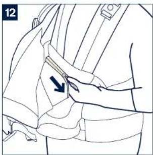 Nuna CUDL - IMPORTANT! READ ALL INSTRUCTIONS CAREFULLY BEFORE ASSEMBLING AND USING THE SOFT CARRIER. - 12