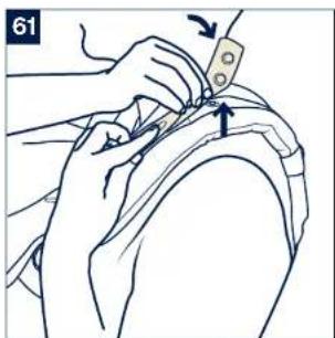 Nuna CUDL - IMPORTANT! READ ALL INSTRUCTIONS CAREFULLY BEFORE ASSEMBLING AND USING THE SOFT CARRIER. - 61