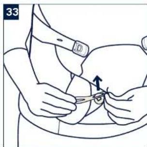 Nuna CUDL - IMPORTANT! READ ALL INSTRUCTIONS CAREFULLY BEFORE ASSEMBLING AND USING THE SOFT CARRIER. - 35