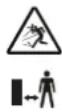 TROTEC PGSS 1520V - Avertissement relatif aux blessures des mains - 1