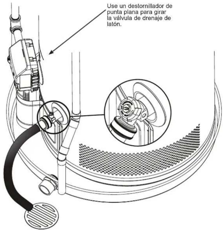 GE GP40S10BXR - Purga del Tanque: - 1