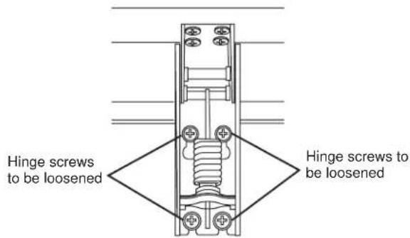 GE FCM7STWW - HINGE SPRING UNDER TENSION - 2