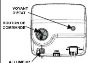GE GP40S08BXR - INSTRUCTIONS D'ALLUMAGE - 1
