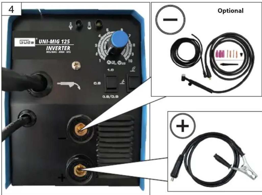 Güde UNI MIG 125 SYN - Universal Schweiss-Inverter - 61