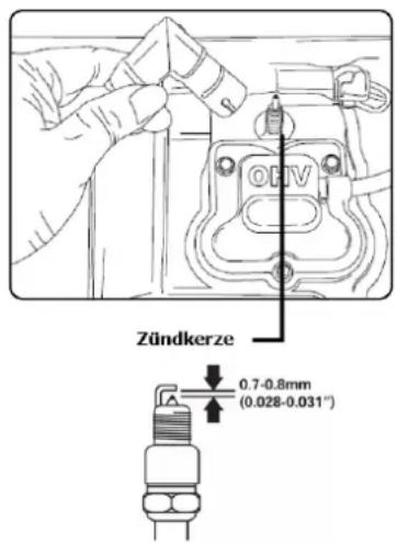 Zipper ZISTE2800IV - Arrêtez le moteur avant de changer l'huile moteur! - 3