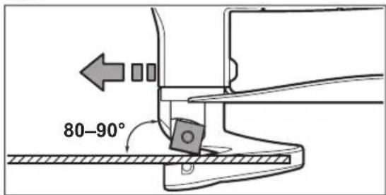 BOSCH GSC 18V16 E Professional - Zapnutie/vypnutie - 1