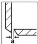 BOSCH GSC 18V16 E Professional - Attaluma starp naziem a iestatisana - 1