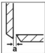 BOSCH GSC 18V16 E Professional - Messerabstand a einstellen - 1