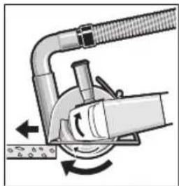 BOSCH GWS 2200230 H Professional - Steen doorslijpen - 1