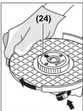 BOSCH GWS 2200230 H Professional - Porca de aperto rápido SDS-clip - 1