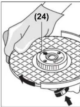 BOSCH GWS 2200230 H Professional - Quick-clamping nut SDS-e/ic - 1