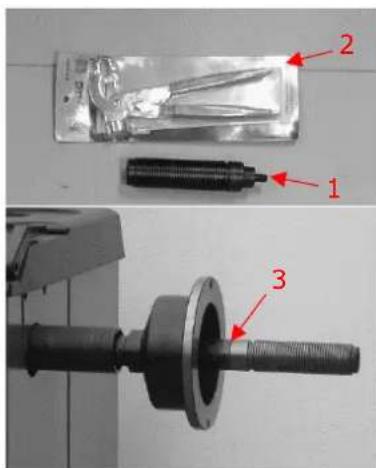 Zipper ZIRWM99 - Mounting the threaded shaft - 1