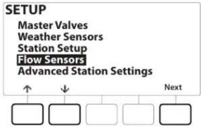 RAIN BIRD ESPLXME2 - Paramétrer une sonde de débit Rain Bird - 2