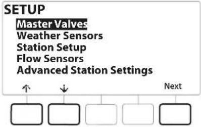 RAIN BIRD ESPLXME2 - Configuration 3 : Deux sources d'eau, MV1 et MV/P 02 fonctionnant en tant que NCMV - Modèles PRO uniquement - 10