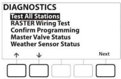 RAIN BIRD ESPLXME2 - Tester toutes les stations - 3