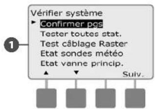 RAIN BIRD ESPLXMEF - Vérifiez la durée totale d'arrosage de toutes les stations : - 3