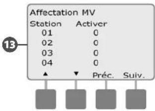 RAIN BIRD ESPLXMEF - Vérifier les informations d'une station : - 15