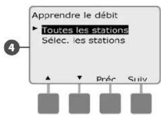 RAIN BIRD ESPLXMEF - Renseigner automatiquement le débit (toutes les stations) - 6