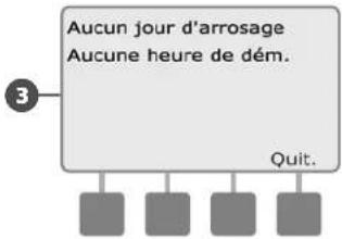 RAIN BIRD ESPLXMEF - Examiner les messages d'alarme - 3
